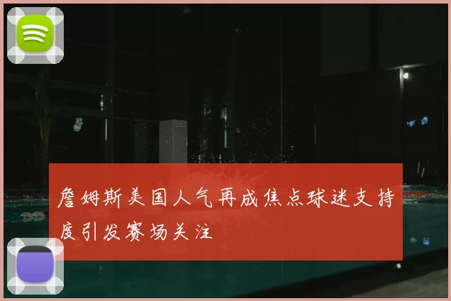 詹姆斯美国人气再成焦点球迷支持度引发赛场关注