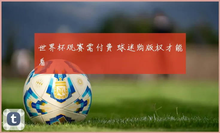 世界杯观赛需付费 球迷购版权才能看